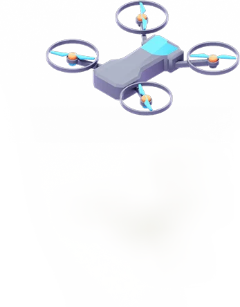 3D Drone illustration